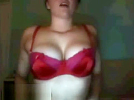 Omegle big tits girl plays with herself