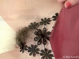 Ophelia Jones has fun with sex toys