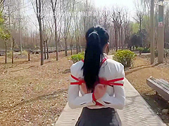Outdoor Bondage Walk