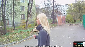 POV fucked amateur tugging cock on her knees