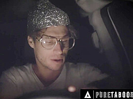 PURE TABOO Conspiracy Theorist Is Anally Probed By Sexy Female Extra-Terrestrial
