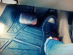 Pedal pumping while masturbating