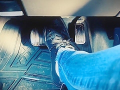 Pedal pumping while masturbating