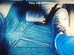 Pedal pumping while masturbating