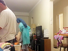 Peeping on mature's lady pussy tattoos