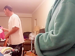Peeping on mature's lady pussy tattoos