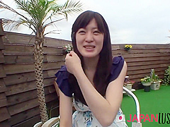 Petite Japanese teen 18+ With Very Hairy Pussy