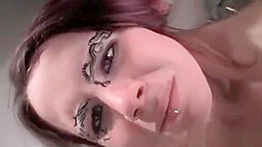 Piss Slave Tattoed Girl Gets Sexually Punished