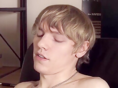Playing With His Big Cock He