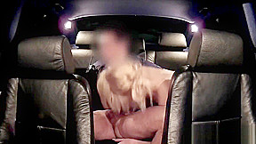 Police man anal fingers blonde slut in car