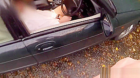 Police man anal fingers blonde slut in car