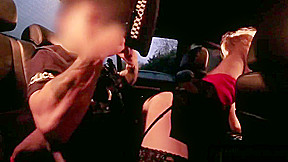 Police man anal fingers blonde slut in car