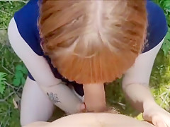 Pov Blowjob In The Wood - Cut Version