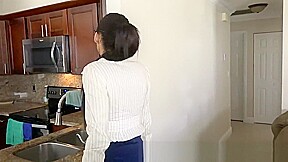 PropertySex - Step dad fucks hot ass Latina real estate agent