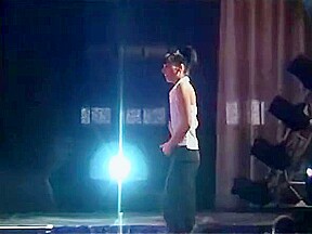 Public Striptease Show Erotic Fair 2006