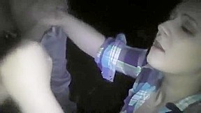 Real Amateur Cumslut Tia takes it all in Public Dogging