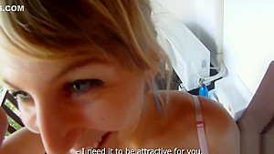 Real european beauty pickedup and fucked