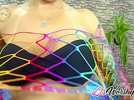 Rebecca Santos In No Lesbian Can Resist Hot Curvy Body