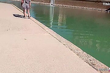 Redhead 18yo Girl Cheating Bf With Fornicate On Pool