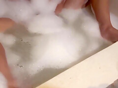 Relaxing Bathroom Smoking A Hookah And Having Sex
