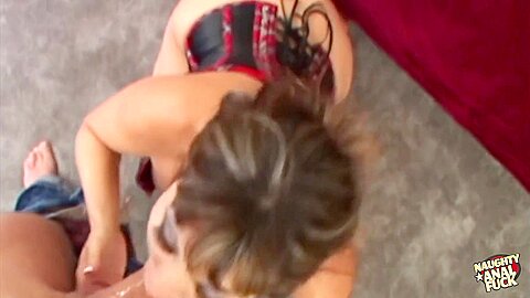 Restless And Dirty Brunette In Heat Gets Fucked By Older Big Cock Man On Couch