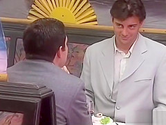 Rita Cardinale, Gangbang and Bukkake in the Restaurant