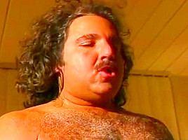 Ron Jeremy Gets A Redhead To Have Sex With Him