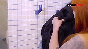 Ruiva maravilhosa fetiche com o marido