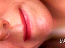 Russian Beauty Bangs Her Pink Pussy With Big Banana - PornWorld