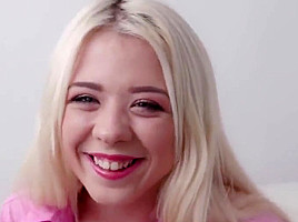 Russian blonde does lusty anal sex