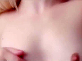 Russian blonde does lusty anal sex