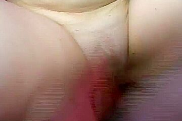 Russian brunette penis massages