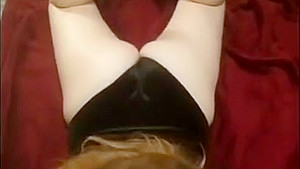 SHY COLLEGE REDHEAD FOOTJOB + CUM ON FEET