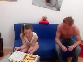 STP5 He Comes Home To Find His Step sister Horny !
