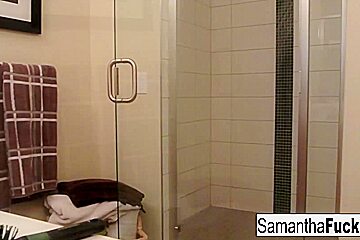 Samantha Saint in Samantha Home Movie-Morning Fun - SamanthaSaint