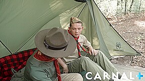 ScoutBoys Sexy Scoutmaster ravishes hot twink then fucks him