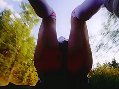 Seduted My Stepbro And He Destroyed My Ass In The Middle Of The Road