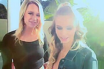 Seth Gamble, Lilli Dixon and Molly West in startling reality lesbo sex movie