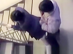Sex in Building Staircase