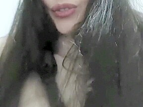 Sexy Brunette Hardcore, Blowjob, Long Hair, Hair