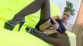 Sexy Slut Giving A Footjob