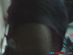 Sexy blondie's upskirt voyer movie