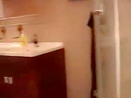Sexy girl in the shower