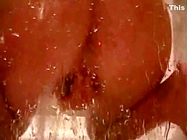 Sexy girl in the shower