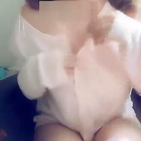 She is squirting by using adult toys 1