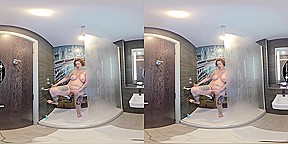 Shower Play - Chubby Amateur Solo - SexLikeReal