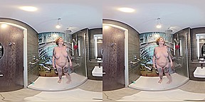 Shower Play - Chubby Amateur Solo - SexLikeReal