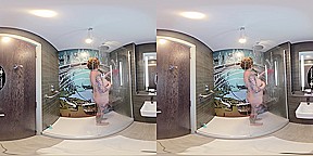 Shower Play - Chubby Amateur Solo - SexLikeReal