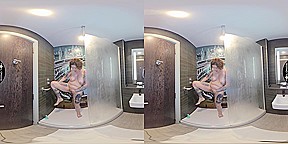 Shower Play - Chubby Amateur Solo - SexLikeReal