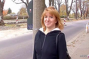 Shy Ugly German College teen 18+ Pickup And Fuck By Old Guy
